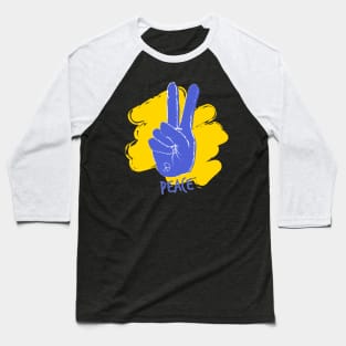 Peace Ukraine Baseball T-Shirt